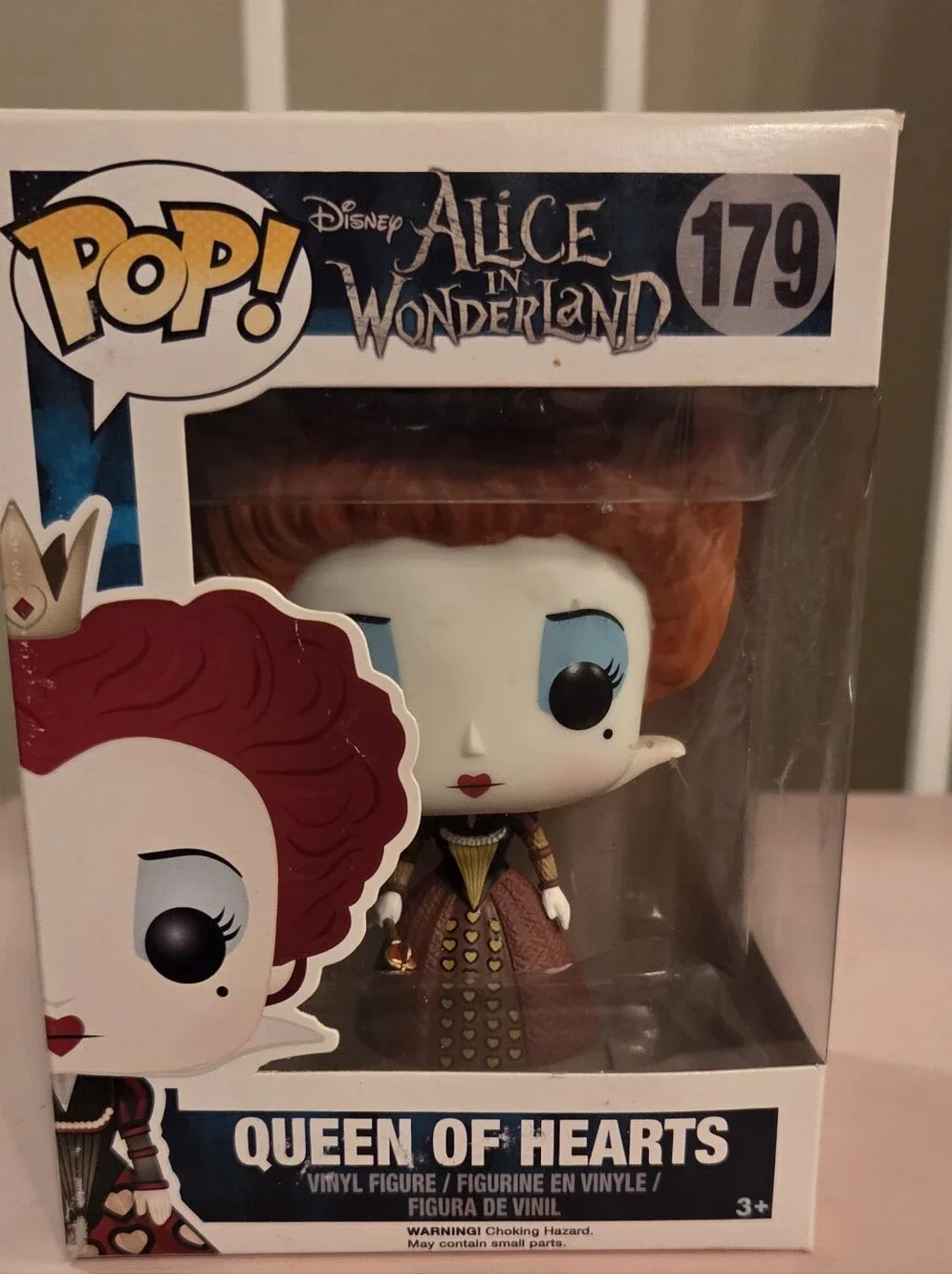 ♡ funko pop! alice in wonderland: queen of hearts #179 ♡